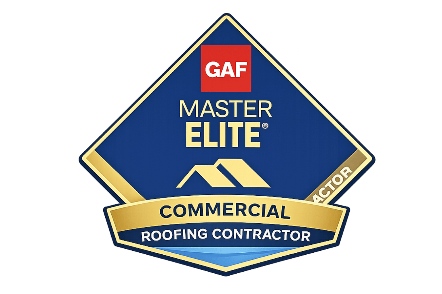 GAF Master Elite certified commercial roofing contractor